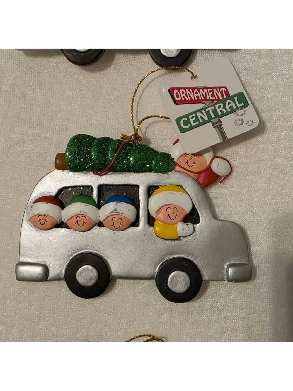 Ornament Central festive car